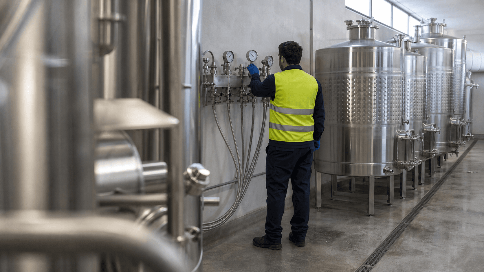 Gases para bodegas: nitrógeno, CO₂ y argón en enología