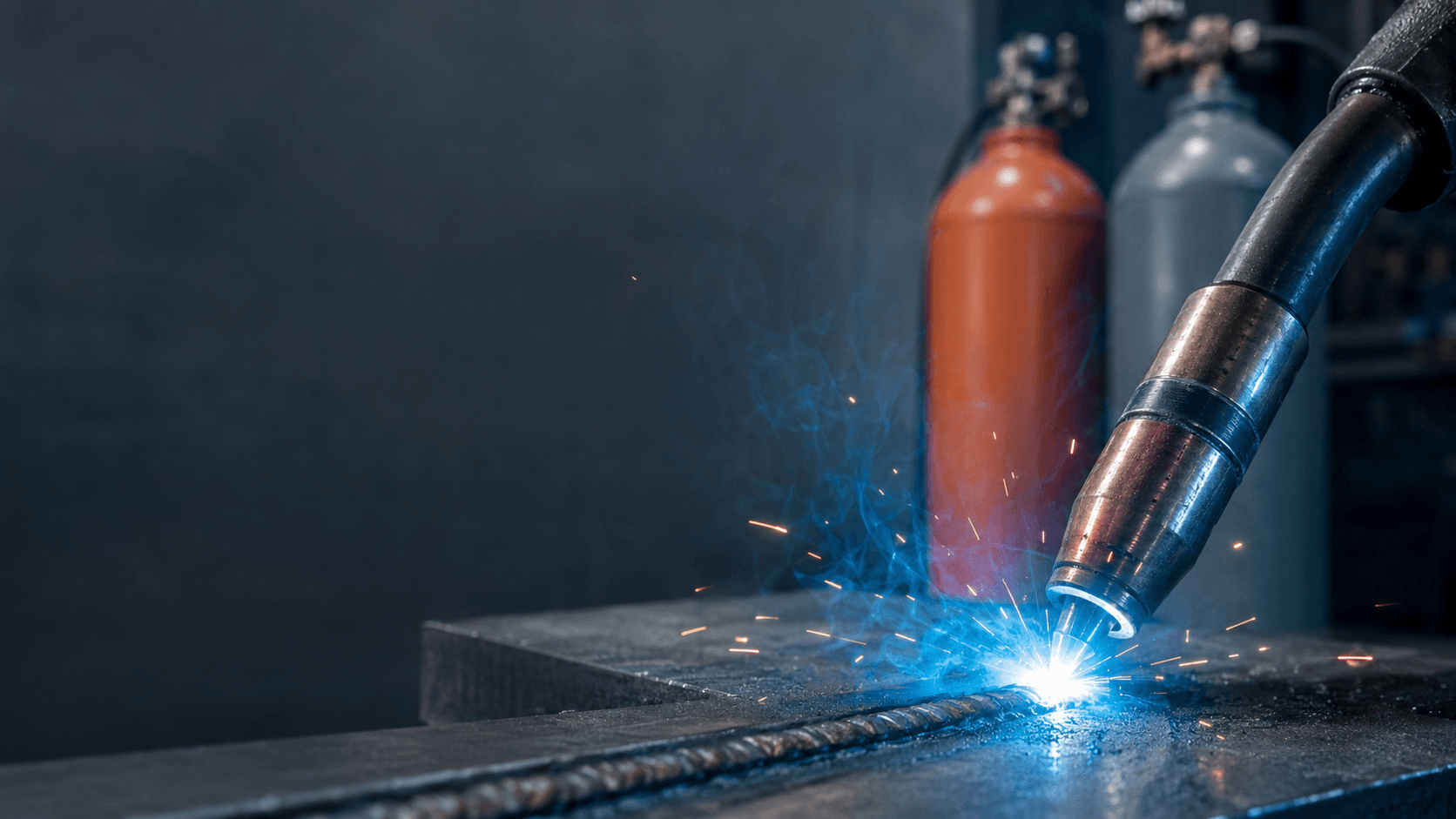 Mezclas de gas para soldadura MIG/MAG y TIG: cómo elegir la combinación correcta