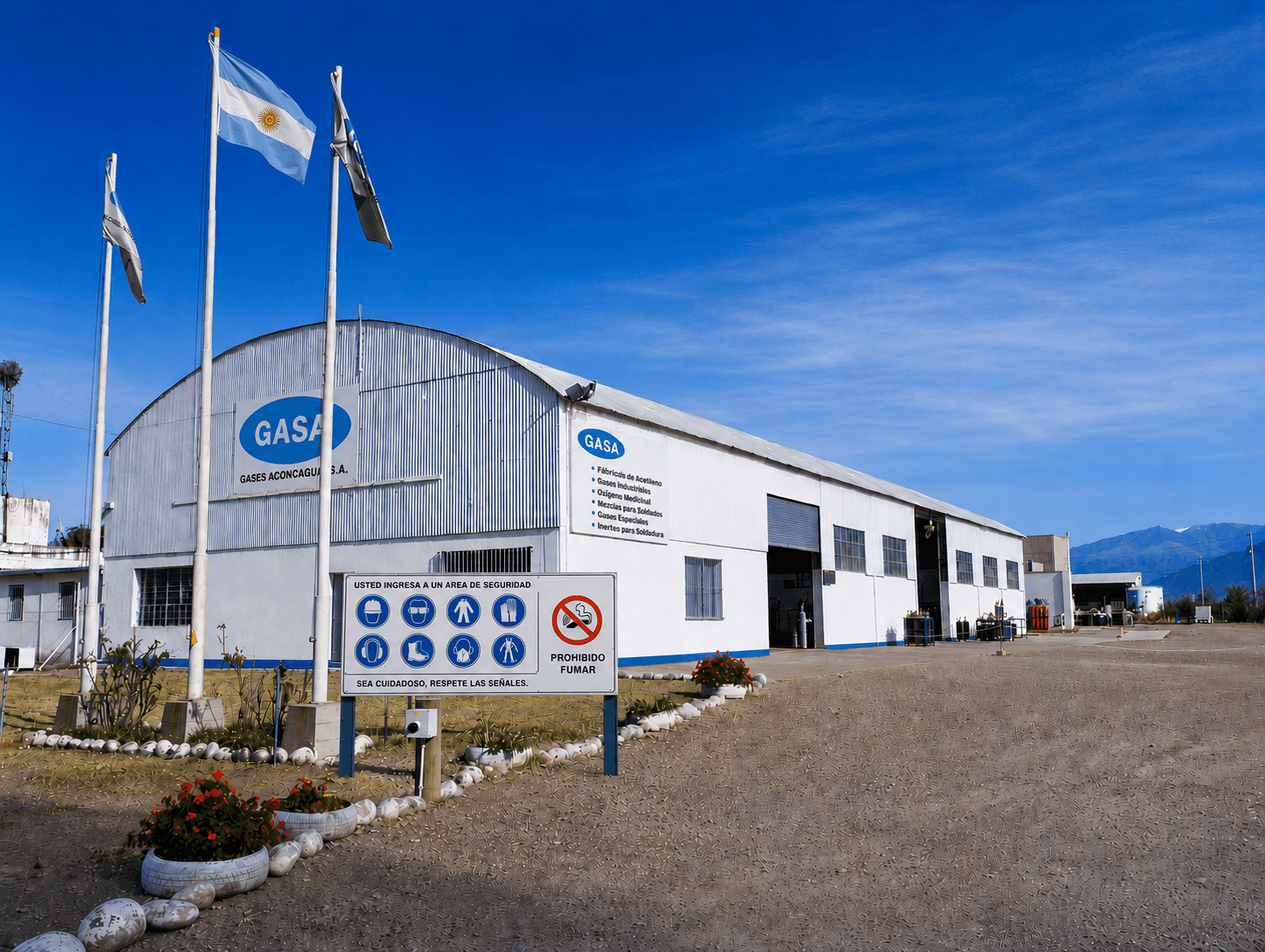 Planta de Gases Aconcagua S.A. en Mendoza, Argentina