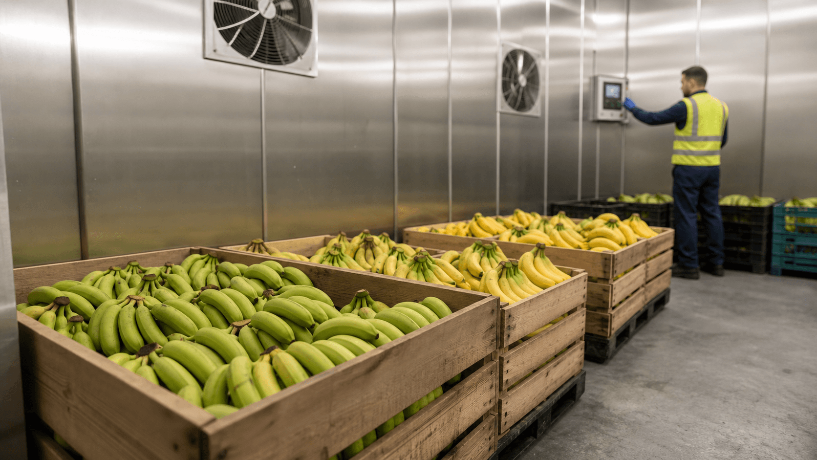 Aligas E5: gas etileno para maduración de fruta en cámaras de packing